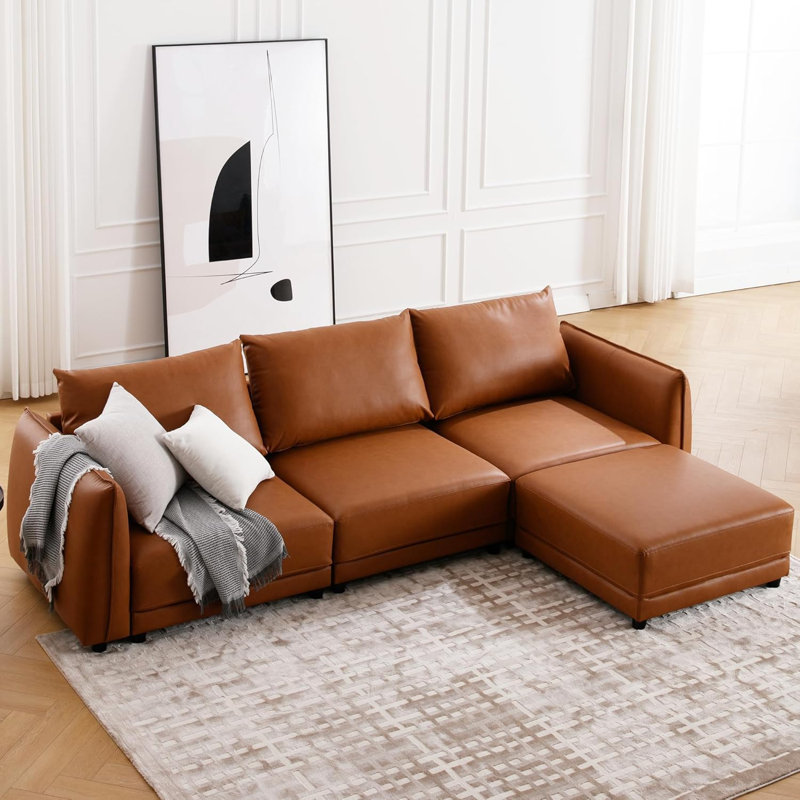 Fauteuil rembourré à canapé simple, 4