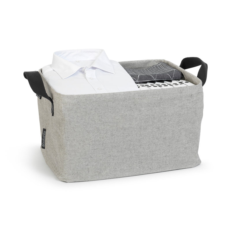 Brabantia Foldable Laundry Basket, Grey