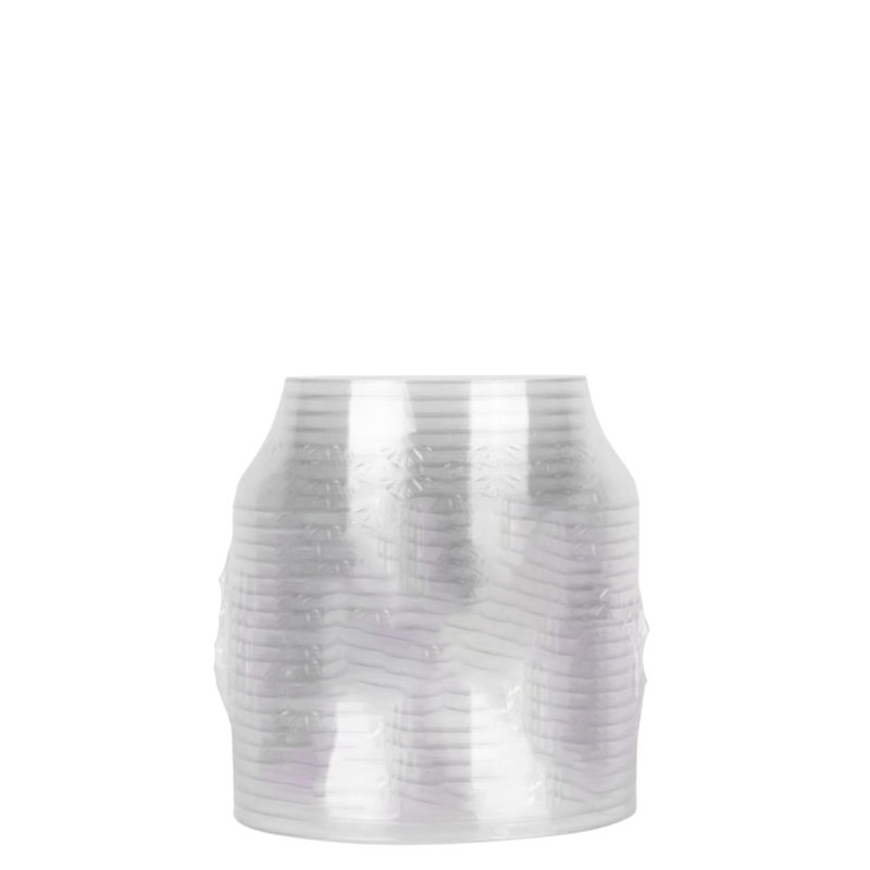 Bols en plastique transparent 10 oz avec design en forme de cristal 30 invités Ecoqualité