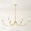 Lustre large Mitzi en laiton vieilli Natasha-114604635-114604636