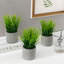 3 - Piece Artificial Grass in Pot Set-1806717282