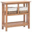 Console Table Solid Mahogany Wood 69x28x70 cm