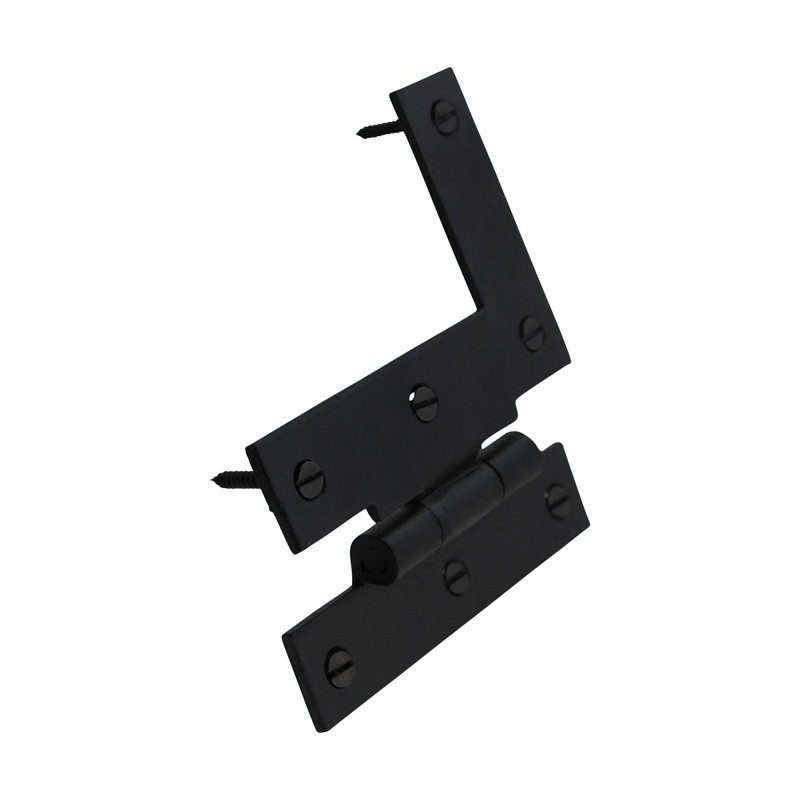 H-L Cabinet Wrought Iron Surface Mount Hinge