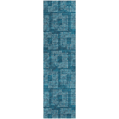 Idalmis Performance Flatweave Chenille Washable Indoor / Outdoor Rug