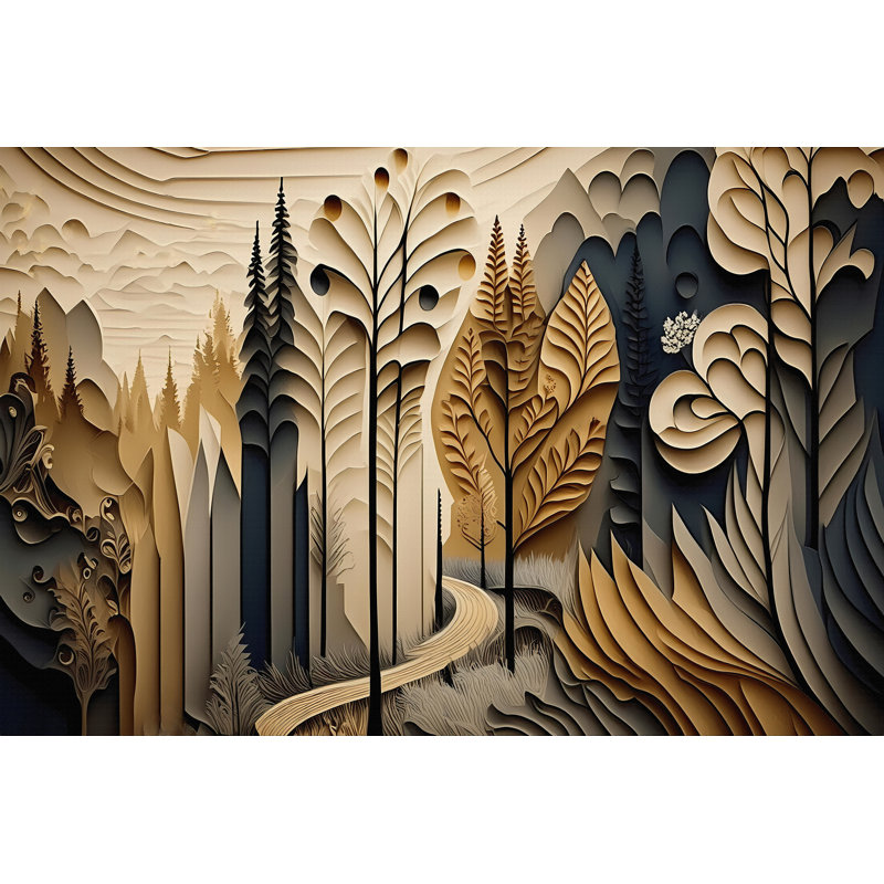 Forest Entry, 24" H x 36" W