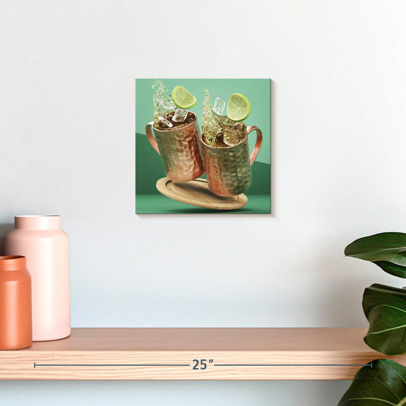 Yarlin Moscow Mule Cocktail, H 10 po x l 10 po