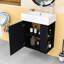 Meuble-lavabo 21,6 po avec lavabo en céramique-821159937
