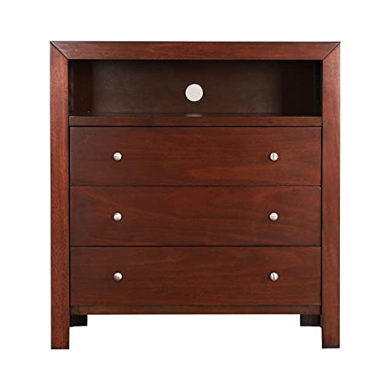 Commode standard l 34 po Aguilar, Cerisier