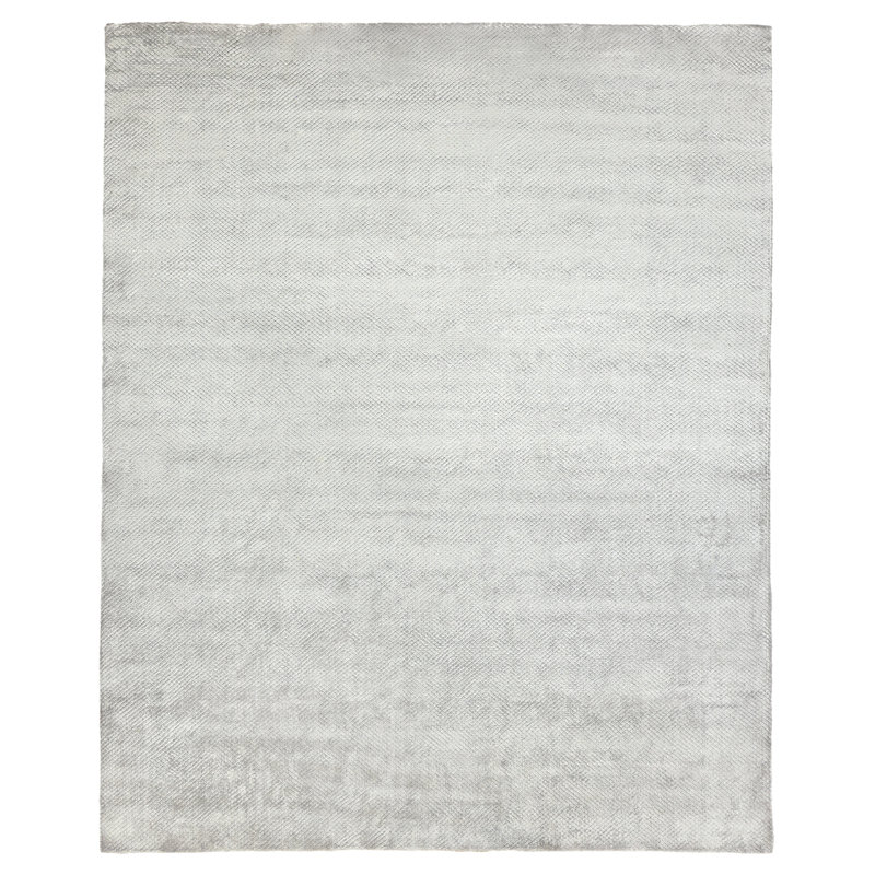 Pearl Hand Woven Geometric Area Rug, Rectangle 9' x 12'