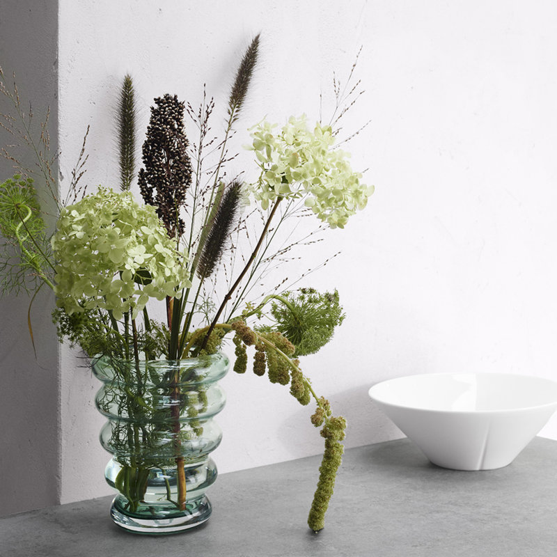 Vase de table Infinity, H 7,9 po x l 6,3 po x P 6,3 po
