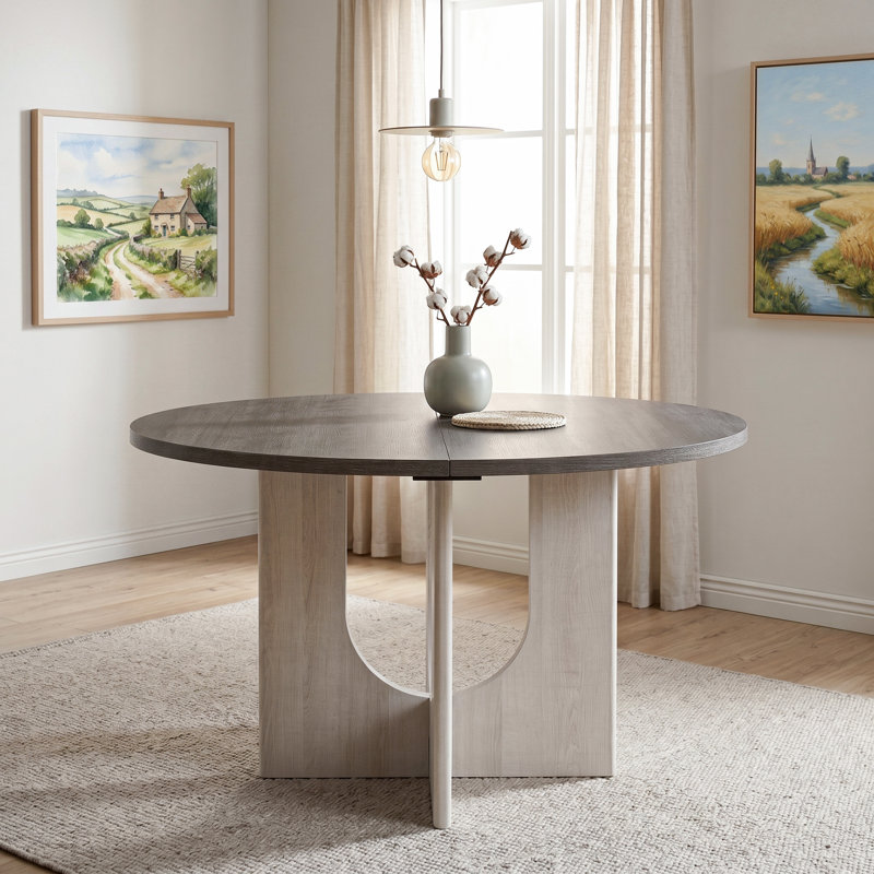 Table de salle à manger Trell, Gris