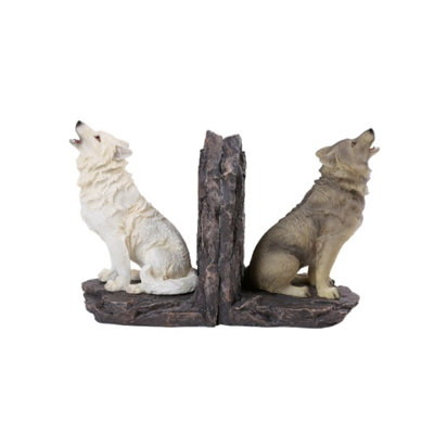Serre-livres Howling Wolves