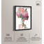 «Inner Bloom I Floral», reproduction artistique rose par Art Remedy-120049238-120049237