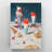 Ice Cream Cone With Cone And Ice Cream On Table - 1 Piece Rectangle Graphic Art Print On Wrapped Canvas-1103503512