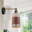 Thompsons Glass Armed Sconce