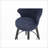 2PCS Chenille 25"Wing Back Swivel Bar Stools-1007985852