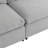 Down Filled Upholstery Convertible Sectional Sofa, L Shaped Couch With Reversible Chaise