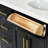 Thornaby 42'' Solid Wood Single Bathroom Vanity with 1.5'' Carrara Quartz Top-1157548761-1152098805