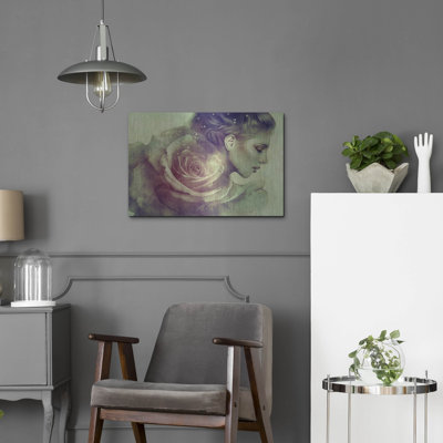 Luxe Art «June» par Anna Dittman, mur en métal «June» par Anna Dittman