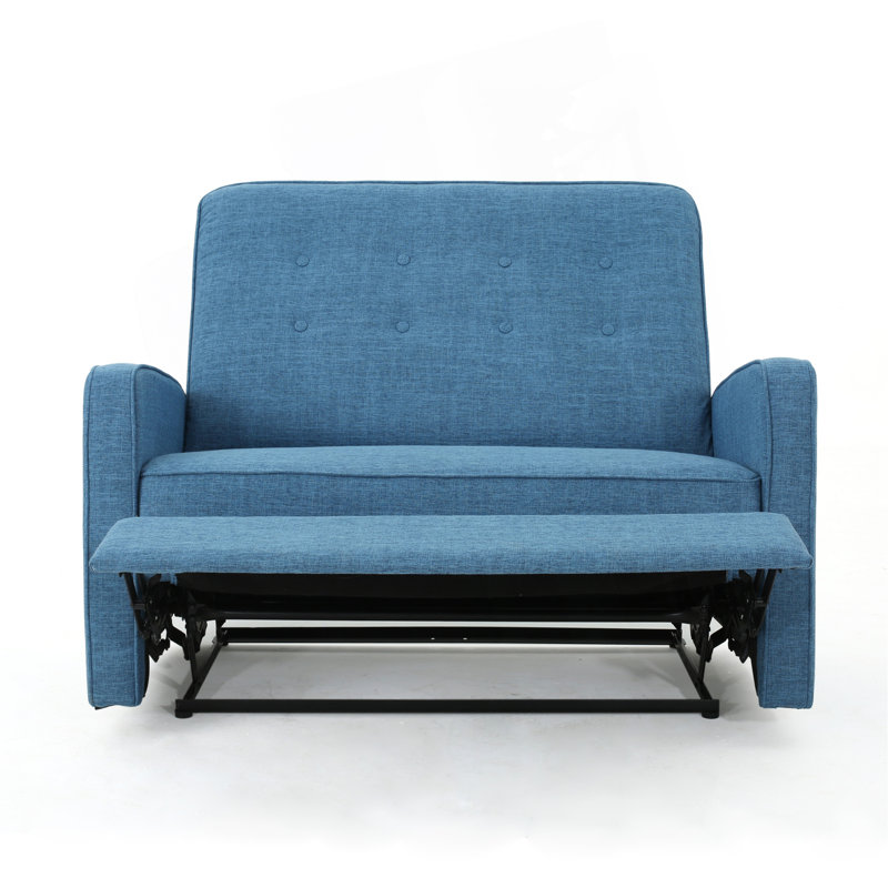 Fauteuil inclinable manuel 47 po de largeur, Bleu
