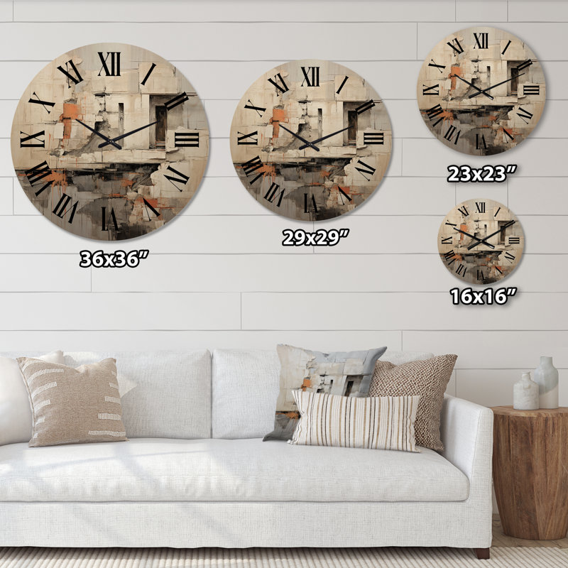 Horloge murale Nayiri, Moyenne