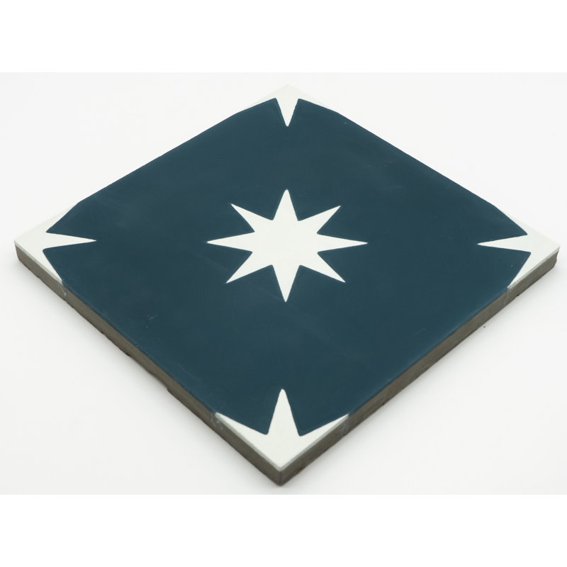 Venice 8" x 8" Cement Patterned Wall & Floor Tile