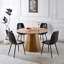Table de salle à manger extensible Mid-Century moderne, table de salle à manger multifonctionnelle pour 6 à 10 personnes et grande table basse