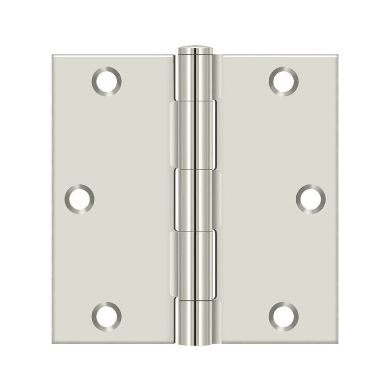 Steel Hinge, Satin Nickel
