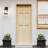 Qucik Assemble Jamb, Not Prehung, Unfinished Dutch Door, 6 Panel Split Single Door Slab With Latch and hardware kit-109024335