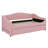 Upholstered Daybed With Light And Trundle-1162865313