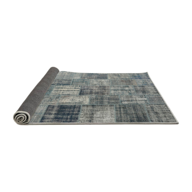 Tapis beige/gris/vert traditionnel Hoxton, Rond 4 pi