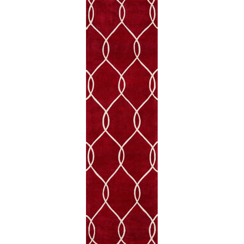Bassett Hand Tufted Geometric Indoor Rug, Runner 2'3" x 8'