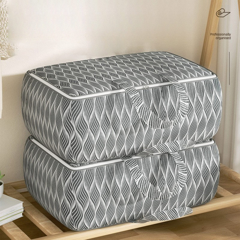  Large Heavy Duty Clothes Storage Bags, Closet Organizers and Storage, Foldable Storage Containers for Blanket, Comforter, Pillow, Bedding