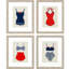 « nage »-4 pièces, ensemble de photos sur papier