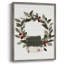«Christmas Holiday Art» CECLX, reproduction d'art encadrée - bois massif-479427346