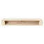 Tablette de manteau de cheminée flottante en bois Modern Ember Boone - 8 pouces de hauteur-86778407-86778406