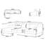 Darnel 4 Seater Sofa & Chaise