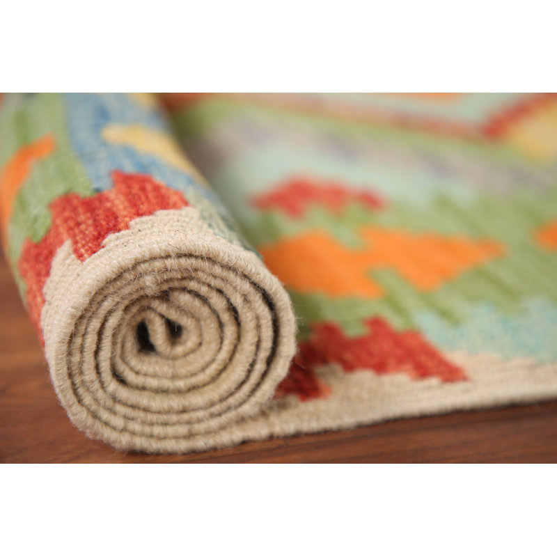 Multicolor Kilim Oriental Runner Rug 3x10