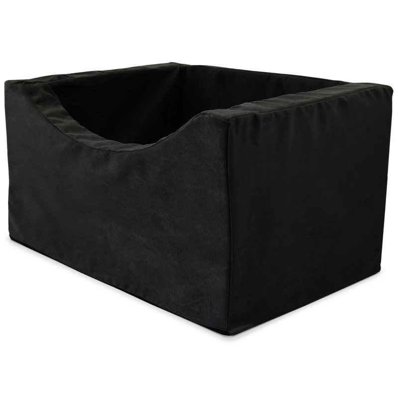 Siège d'appoint pour chien en mousse haute densité Dollie Co-Pilot, H 19 po x l 13 po x P 21 po, Noir