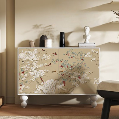 Double Door Accent Cabinet and  Storage Console