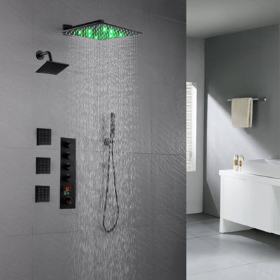 Thermostatic All-In-One Kit with Rough in-Valve