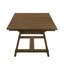Ensemble de salle à manger 9 pièces : table à rallonge de 40 cm, chaises rembourrées, bois massif, fini chaleureux, mobilier en bois.