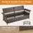 Sherinda Wicker 5 - Person Patio Conversation Set with Cushions-112076355