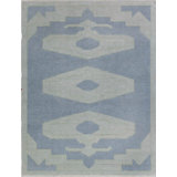 Oushak Collection, Transitional One-of-a-Kind Rectangle 8'1" X 10'5" Hand Knotted Area Rug