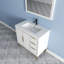 Meuble-lavabo simple 35 po