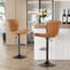 Adjustable Height Counter Stool with Metal Frame-243967685-243967681