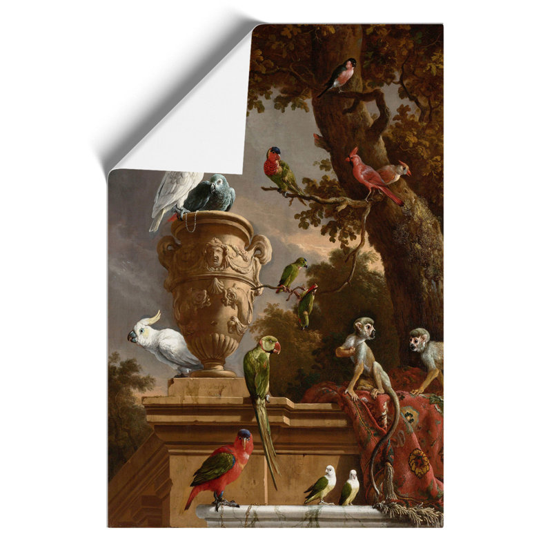 Menagerie by Melchior D'Hondecoeter - No Frame Print, 42cm H x 30cm W x 0.1cm D