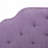 Queen & Full Sized Headboard In Purple, Contemporary Style With Hand-Crafted Trim, Elevates Bedroom, 61.18 In. Depth X 2.69 Width 51.78 Height, 19.12 Lb Weight Purple Fabric Upholstered For Bed,