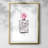 Perfume Bottle - Matted and Framed Under Acrylic Glass, Large Living Room Wall Art-1516661008-1516661017