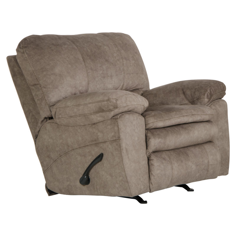 Damales 46.5" Wide Standard Recliner, Portabella Polyester, Manual